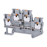 Phoenix Contact 3210923 Doorgangsserieklem 5.2 mm Snelaansluiting Grijs 50 stuk(s) - thumbnail