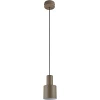 LED Hanglamp - Hangverlichting - Trion Dago - E27 Fitting - Rond - Taupe - Metaal - thumbnail