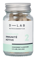 D-Lab Nutricosmetics - D-Lab Complexe Immunite Active 2 Capsules 56 stuk Gerichte behandeling 56 pc - thumbnail