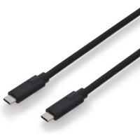 Digitus USB-kabel USB 3.2 Gen1 USB-C stekker, USB-C stekker 1.00 m Zwart Afgeschermd (dubbel) AK-300139-010-S - thumbnail