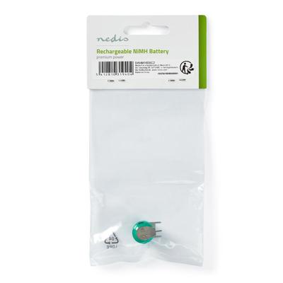 Nikkel-Metaalhydride-Accu | 2,4 V | 80 mAh | Soldeerlip