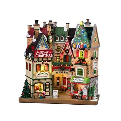 Tis The Season Shops battery operated (4.5V) Kerst LEMAX - Lemax Tis The Season Shops battery operated (4.5V) Kerst LEMAX - Lemax