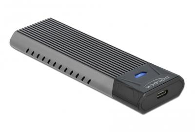 DeLOCK Externe USB Type-C combo behuizing voor M.2 NVMe PCIe of SATA SSD externe behuizing DeLOCK Externe USB Type-C combo behuizing voor M.2 NVMe PCIe of SATA SSD externe behuizing