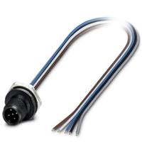 Phoenix Contact 1436411 Sensor/actuator inbouwconnector M12 Aantal polen (sensoren): 5 Stekker, inbouw 0.50 m 1 stuk(s) - thumbnail
