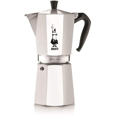 Italiaanse Koffiepot Bialetti 0001166/MR Zilverkleurig Aluminium 12 Koppar