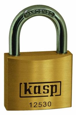 Kasp K12530 Hangslot 30 mm Verschillend sluitend Goud-geel Sleutelslot Kasp K12530 Hangslot 30 mm Verschillend sluitend Goud-geel Sleutelslot