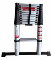 4tecx Telescoopladder 3,8m - 13 tredes + stabiliteitsbalk - thumbnail