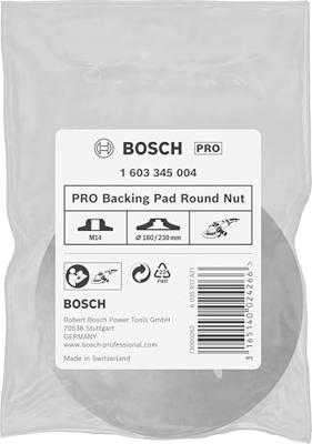 Bosch Accessoires Ronde moer met flensschroefdraad M 14 180/230 mm 1st - 1603345004