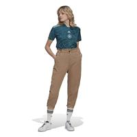 Duitsland Shirt Uit Dames 2022-2023 - Maat L - Kleur: Groen | Soccerfanshop - thumbnail