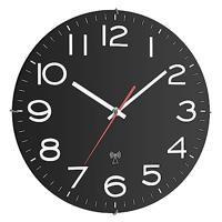 TFA Dostmann 60.3509 Wandklok Zendergestuurd 300 mm x 40 mm Zwart - thumbnail