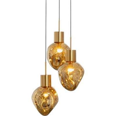 Kare Hanglamp Supernova Amber tre Ø45CM