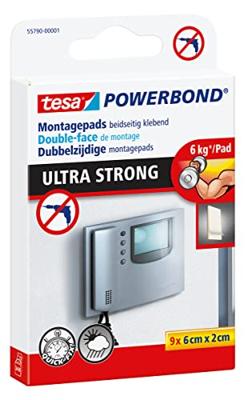 Quantore Montagetape tesa powerbond extra sterk dubbelzijdig