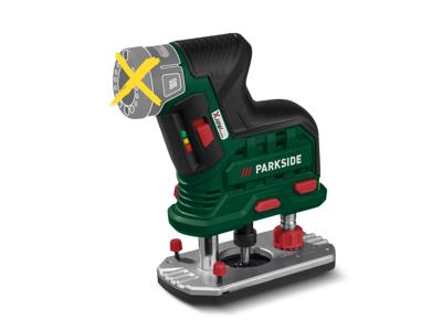PARKSIDE Accu-bovenfrees 12 V zonder accu en lader
