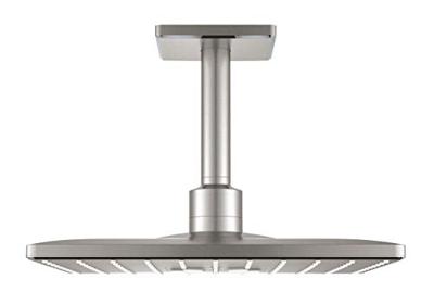 Grohe Regendoucheset Rainshower SmartActive Cube 31 cm met Plafondarm Supersteel