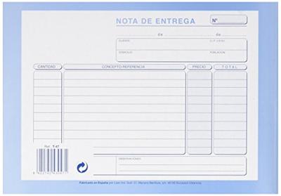 Bezorgingsboekje 21 x 15 cm (5 Stuks)