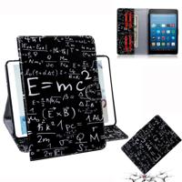 Formule patroon horizontale Flip lederen case voor Amazon Kindle Fire HD 8 2015/2016/2017/2018 met houder & Card slot & portemonnee - thumbnail