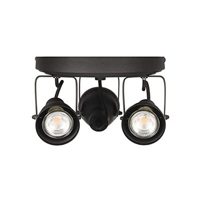 LABEL51 LED Spot 'Max' 3-lichts, kleur Zwart