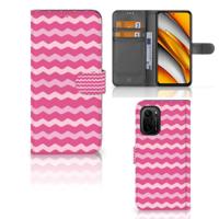 Poco F3 | Xiaomi Mi 11i Telefoon Hoesje Waves Pink - thumbnail