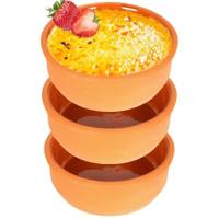 Tapasschalen terracotta 3 stuks - thumbnail