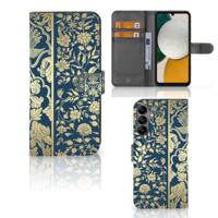 Samsung Galaxy A34 Hoesje Beige Flowers - thumbnail