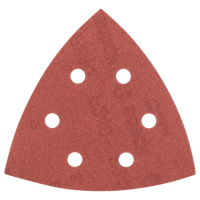 Bosch Accessoires Schuurblad 105mm | K240 | Rw | 6 Gaten | Velc | 5-delig - 2609256A59 - thumbnail