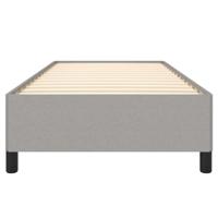 Bedframe zonder matras 80x200 cm stof lichtgrijs - thumbnail