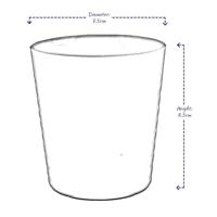 Gekleurde Bekers, 4dlg. - thumbnail