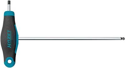 Hazet 829KK-4 Inbusschroevendraaier Sleutelbreedte (metrisch): 4 mm Koplengte: 150 mm Afmeting, lengte: 168 mm