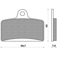 Newfren Schijfremblok fd0380 senda v - thumbnail