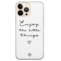 iPhone 13 Pro Max siliconen hoesje - Enjoy life - thumbnail