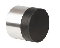 Deurbuffer wandmontage ø30x26mm rvs mat - thumbnail