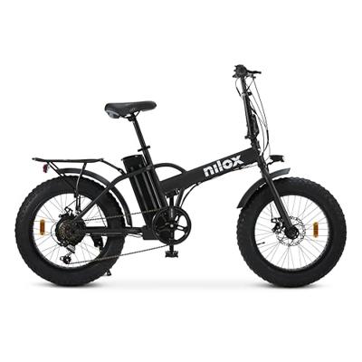 Elektrische Fiets Nilox X5 PRO 20X4P 10000 mAh Zwart 250 W 20"