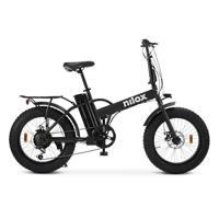 Elektrische Fiets Nilox X5 PRO 20X4P 10000 mAh Zwart 250 W 20" - thumbnail