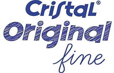 Balpen bic cristal f zwart