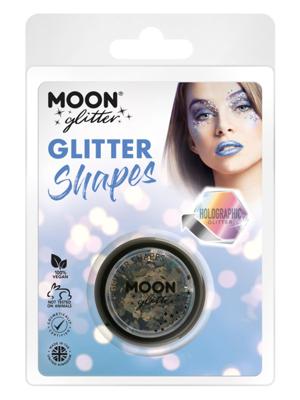 Moon Glitter Holographic Glitter Shapes Moon Glitter Holographic Glitter Shapes