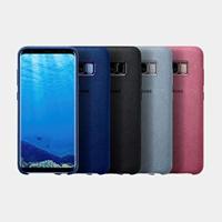 Galaxy S8+ Alcantara Cover donkergrijs EF-XG955ASEGWW - thumbnail