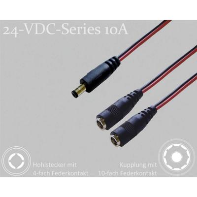 BKL Electronic DC-verdeler Laagspanningsstekker - DC-koppeling 5.5 mm 2.5 mm 0.30 m 1 stuk(s) Single