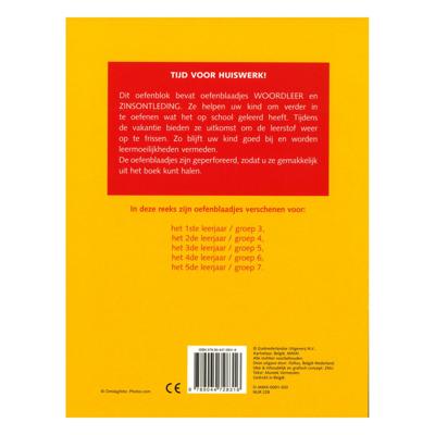 Oefenblaadjes spelling vierde leerjaar, groep 6 Oefenblaadjes spelling vierde leerjaar, groep 6