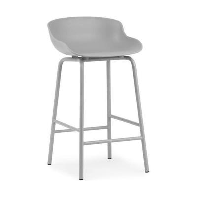 Normann Copenhagen Hyg barkruk H65 Grey staal