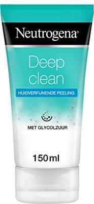 Neutrogena Deep clean verfijnende peeling 150 Milliliter Neutrogena Deep clean verfijnende peeling 150 Milliliter