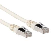 ACT Ivoor 5 meter LSZH SFTP CAT6A patchkabel met RJ45 connectoren - thumbnail