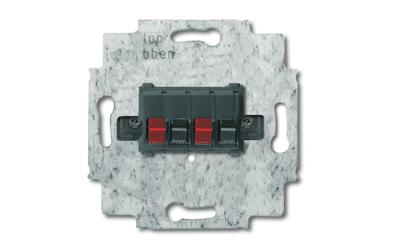 ABB 2CKA000230A0404 Luidsprekeraansluiting IP20 Diepzwart (RAL 9005), Zwart