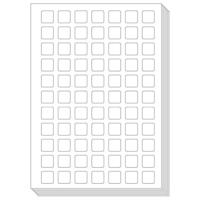 Pictogenda blanco stickervellen (25 stuks) (Hardback) - thumbnail