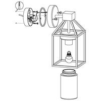 Eglo BuitenlampTrecate - 97296 - thumbnail