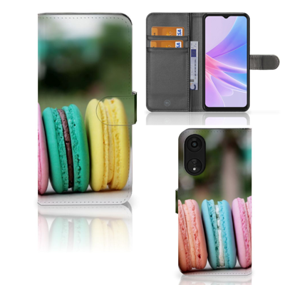 OPPO A78 5G | A58 5G | Book Cover | Macarons