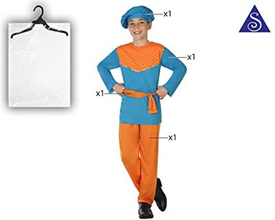 Kostuums voor Kinderen Page Blauw 4 pcs - Maat: 10-12 Jaar - Maat: 10-12 Jaar Kostuums voor Kinderen Page Blauw 4 pcs - Maat: 10-12 Jaar - Maat: 10-12 Jaar