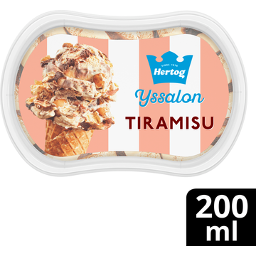Hertog IJssalon Mini IJs Tiramisu 200 ml bij Jumbo Hertog IJssalon Mini IJs Tiramisu 200 ml bij Jumbo