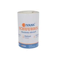 Ivana 56870 Schuurrol aluminiumoxide Korrel P80 - 11,5cm x 5m - thumbnail