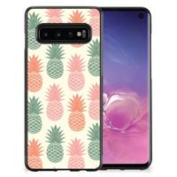 Samsung Galaxy S10 Silicone Case Ananas - thumbnail
