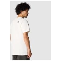 The North Face Berkeley California S/S T-Shirt Heren White Dune - Optic Emerald Generative Camo Print M - thumbnail